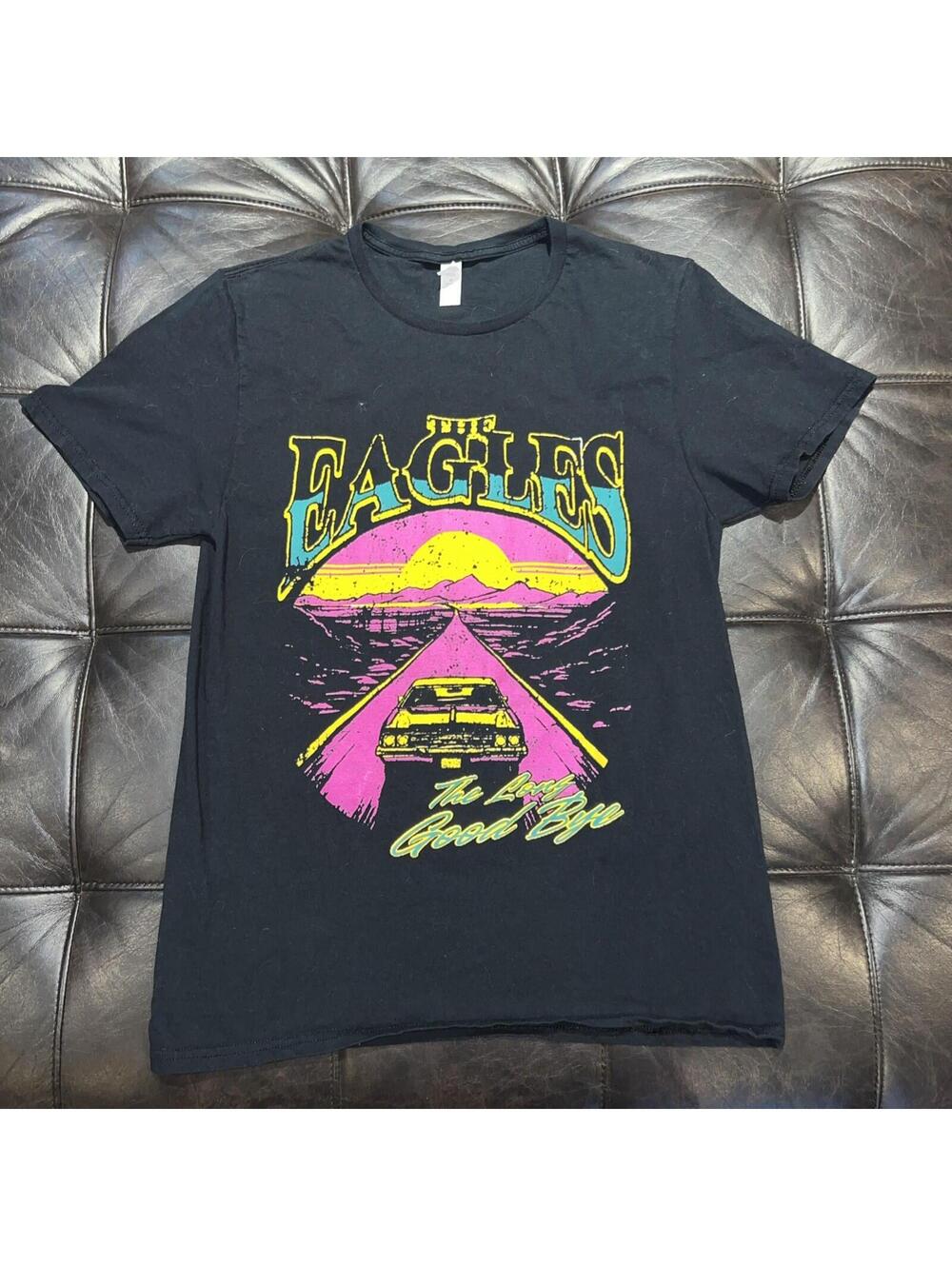 Eagles The Long Goodbye Final Tour Hotel California T-Shirt Concert Merch S